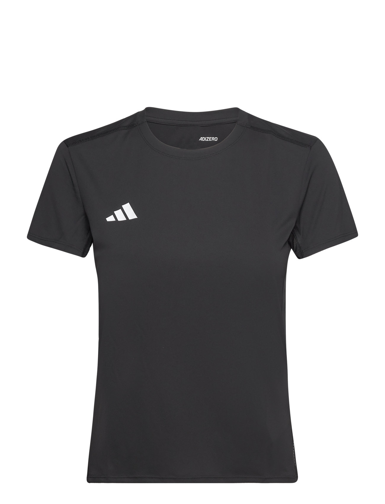 Adizero E Tee Sport Sport Clothing Sports Tops & T-shirts Sport T-Skjorte Black Adidas Performance