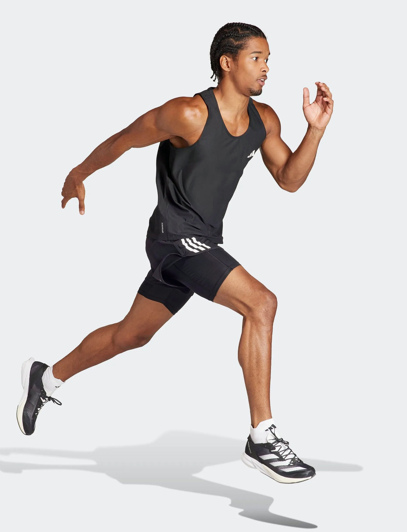 adidas Performance Otr B Tank, 3XL, Black, T-Shirts > Uden Ærmer, Herre