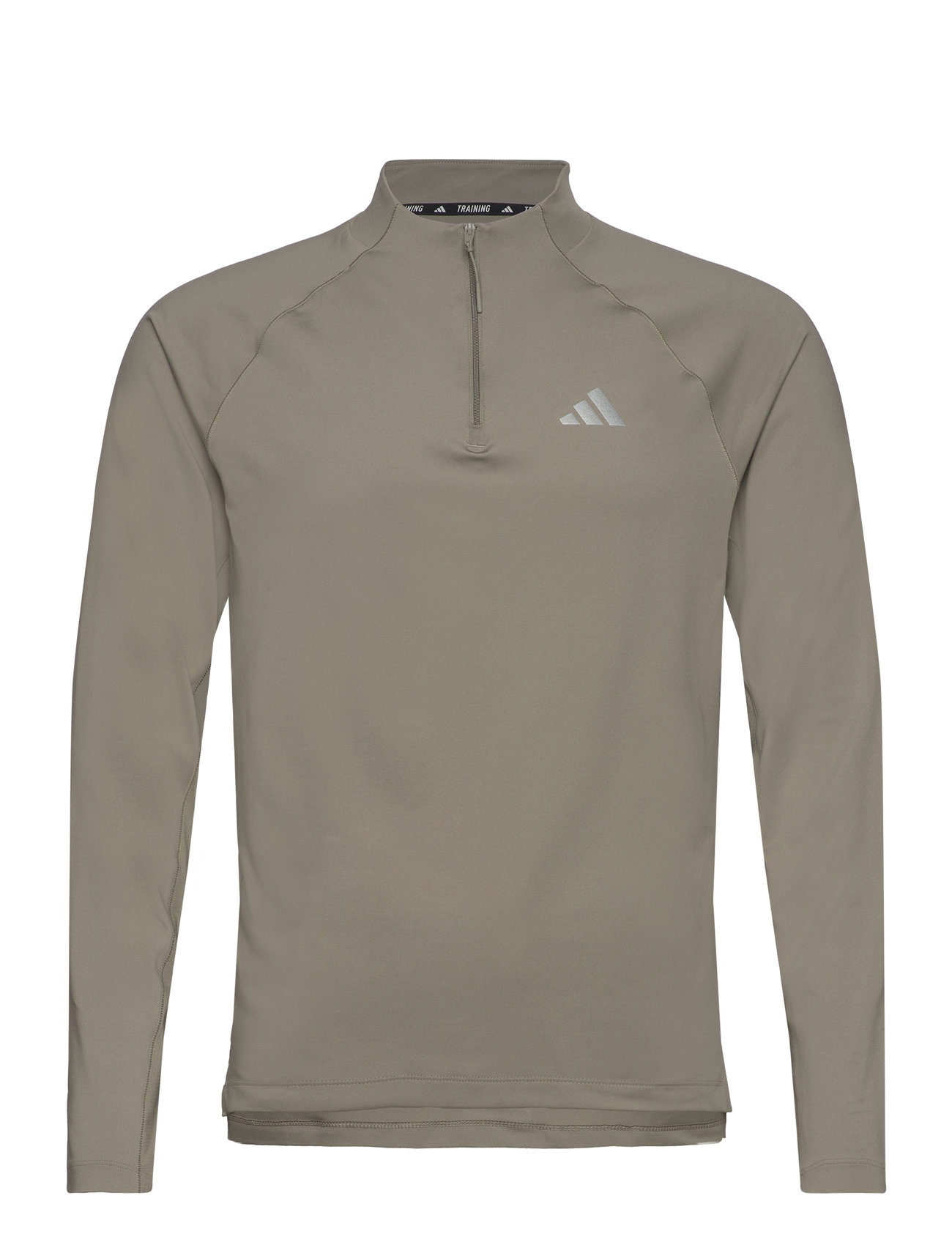 Gym+ 1/4Zip Sport Sweat-shirts & Hoodies Fleeces & Midlayers Brown Adidas Performance