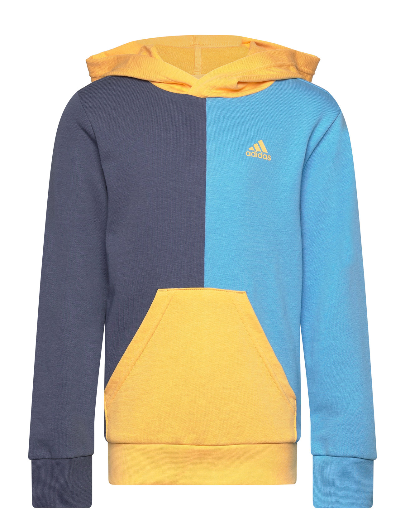 Essentials Colorblock Hoodie Kids Sport Sweatshirts & Hoodies Hoodies Blue Adidas Performance