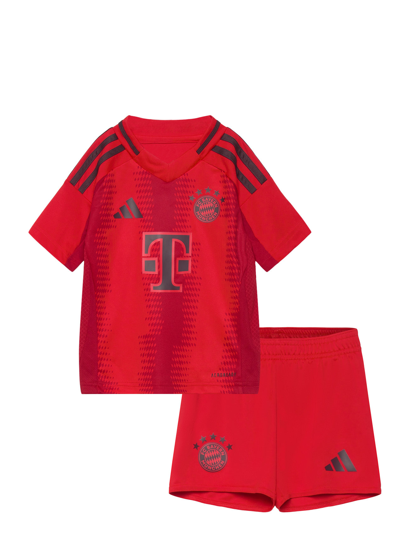 Fc Bayern Munich H Mini Sets Sets With Short-sleeved T-shirt Red Adidas Performance