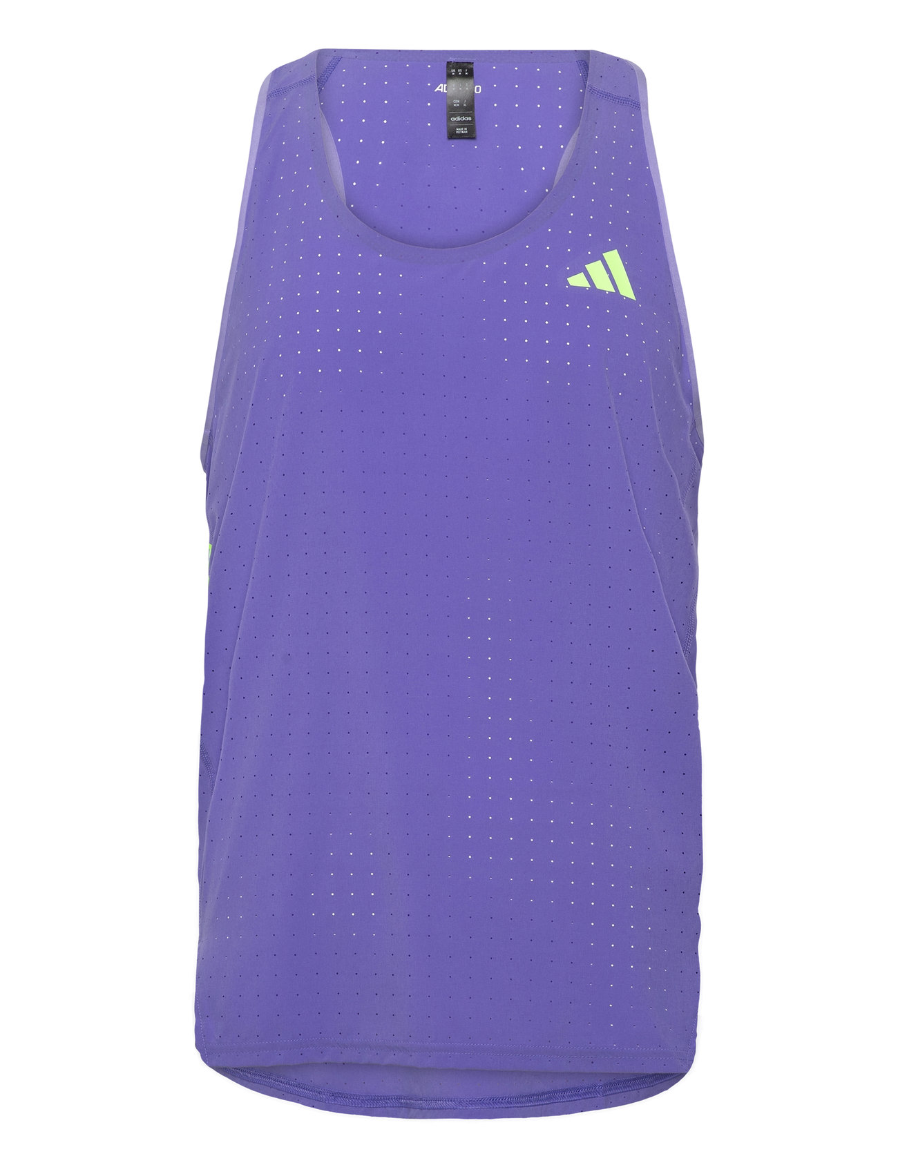 Adidas Performance Adizero Running Singlet Men Lila