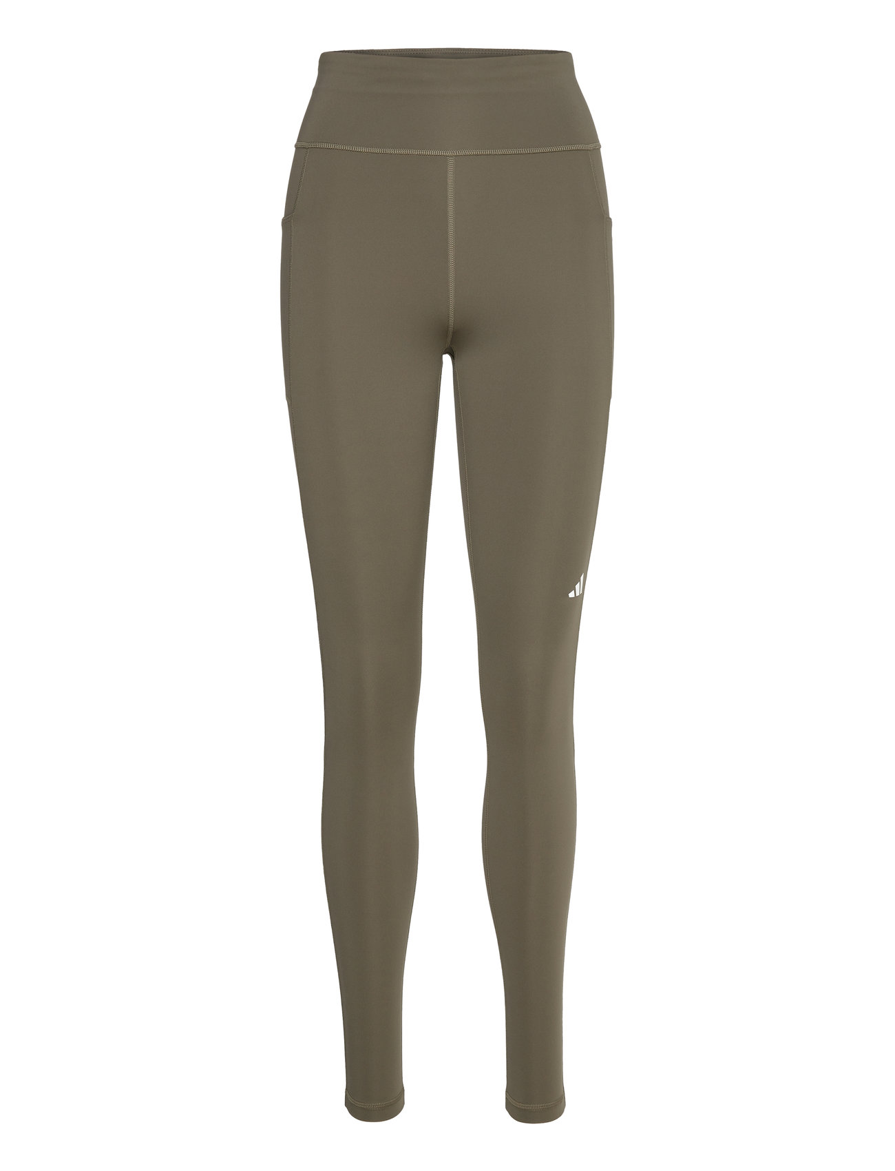 Adidas Performance Own The Run Full Length Leggings Khaki Green