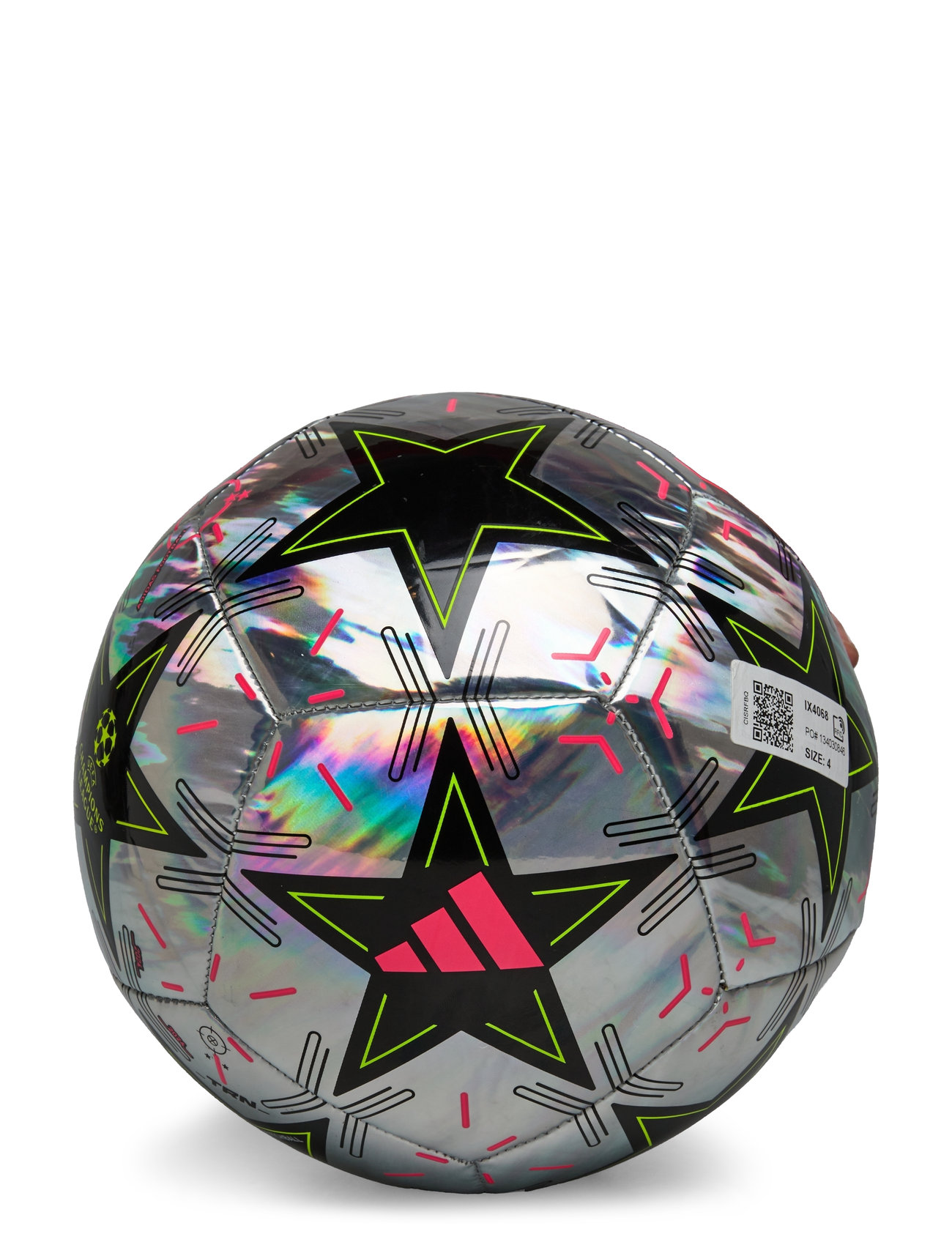 Uefa Champions League Training Foil Ball Sport Sport Equipment Sport Football Equipment Sport Football Balls Silver Adidas Performance