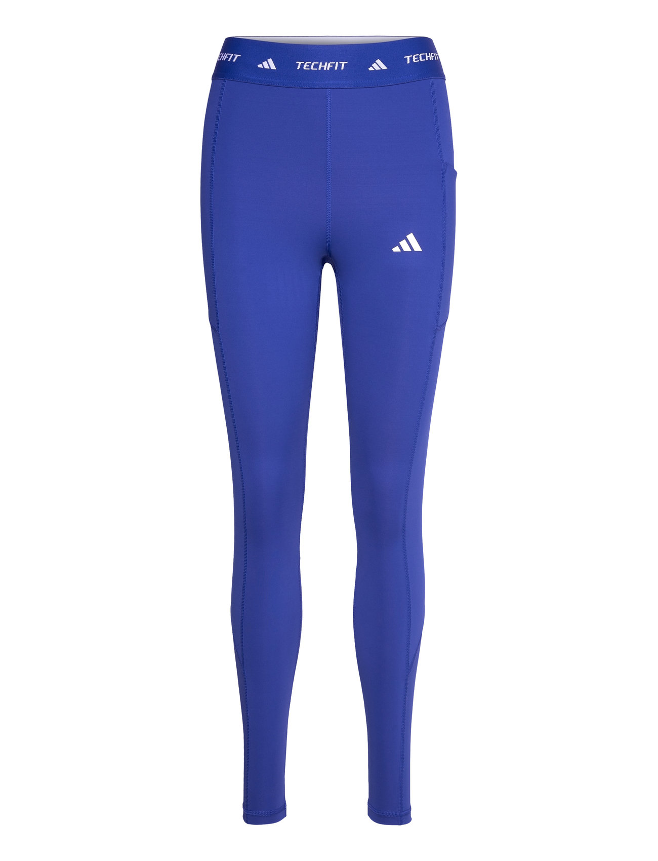 Adidas Performance Adidas Techfit Stash Pocket Full Length Leggings Blå