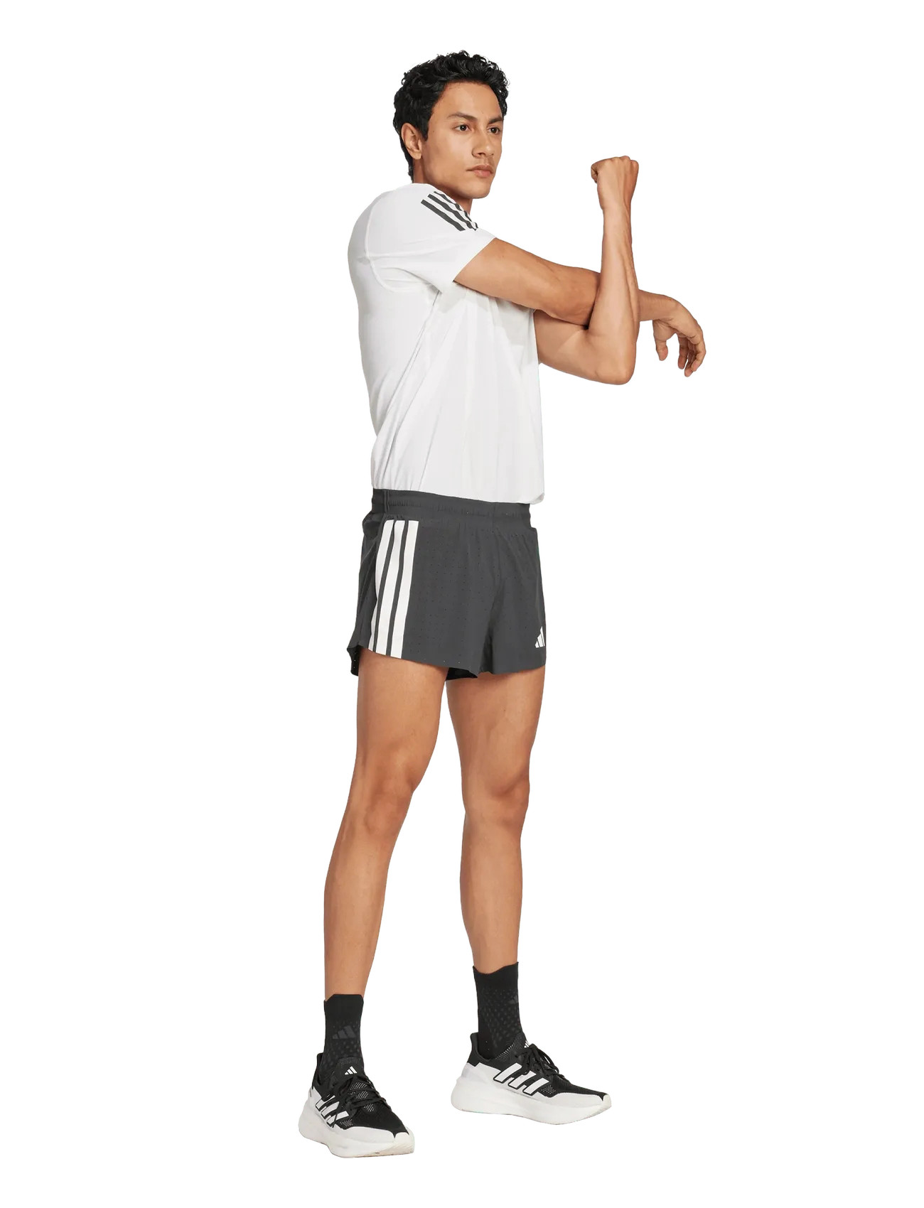 adidas Performance Adizero Split M, L, Black, Sport Shorts > Sport Training Shorts, Herre