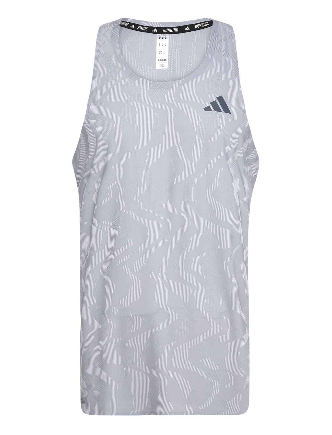 Adidas Performance Ultimate Engineered Running Singlet Grå