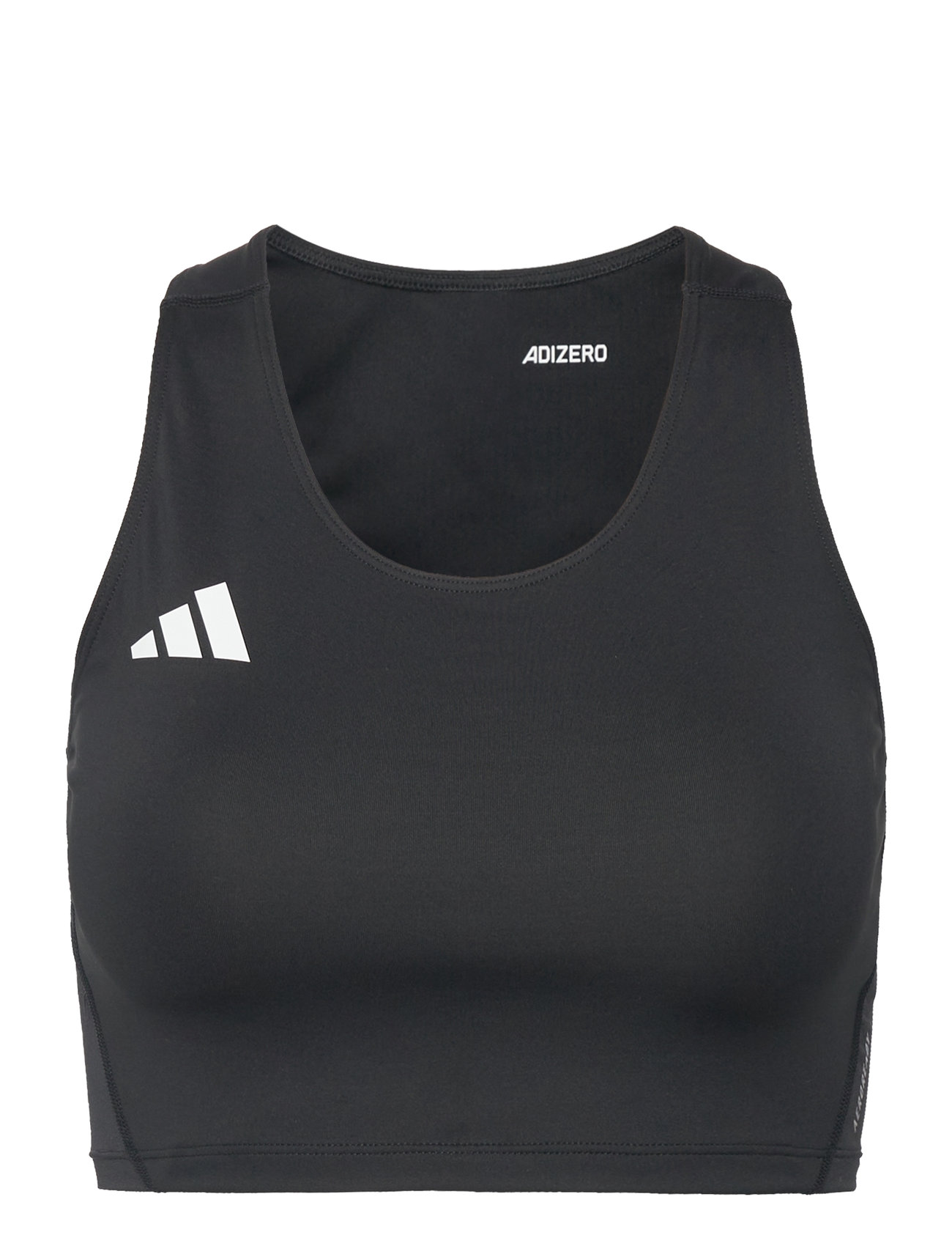 Adizero E Crtop Sport Sport Clothing Sports Tops & T-shirts Sport Crop Tops Sport Sleeveless Crop Tops Black Adidas Performance