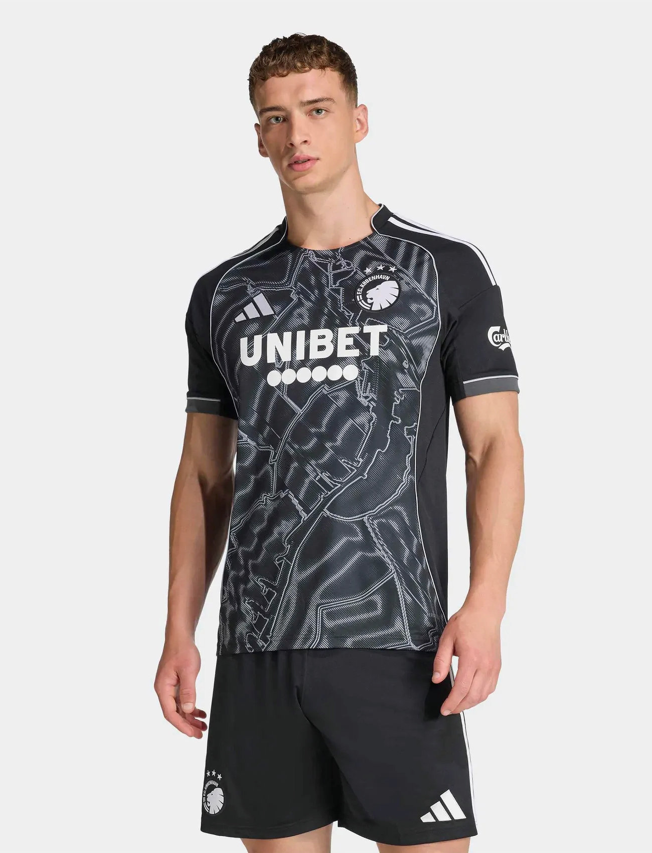 adidas Performance Fck A Jsy, L, Black, Sport Overdele > Sport Football Shirts, Herre