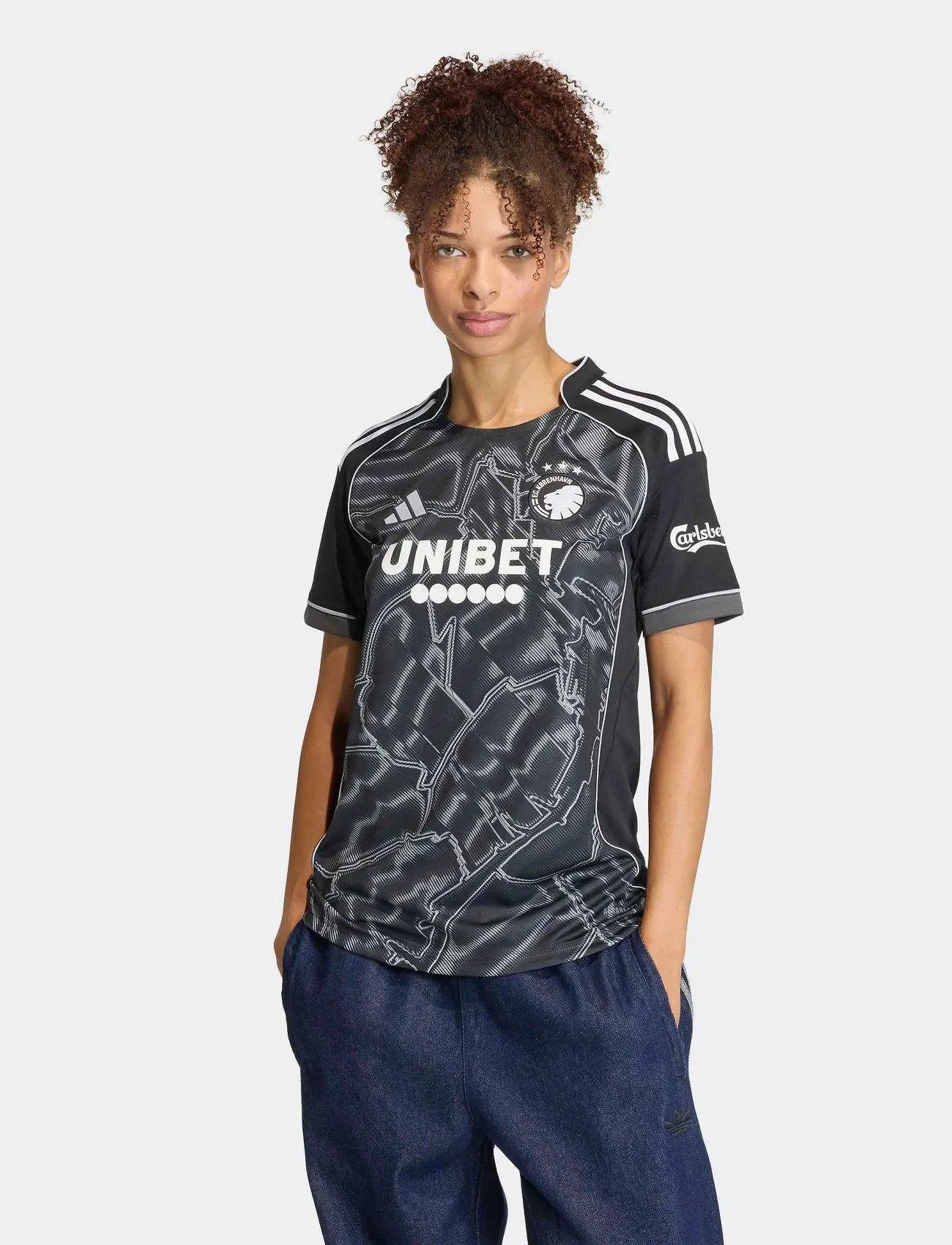 adidas Performance Fck A Jsy W, M, Black, Sports Overdele & T-shirts > Sport Football Shirts, Dame