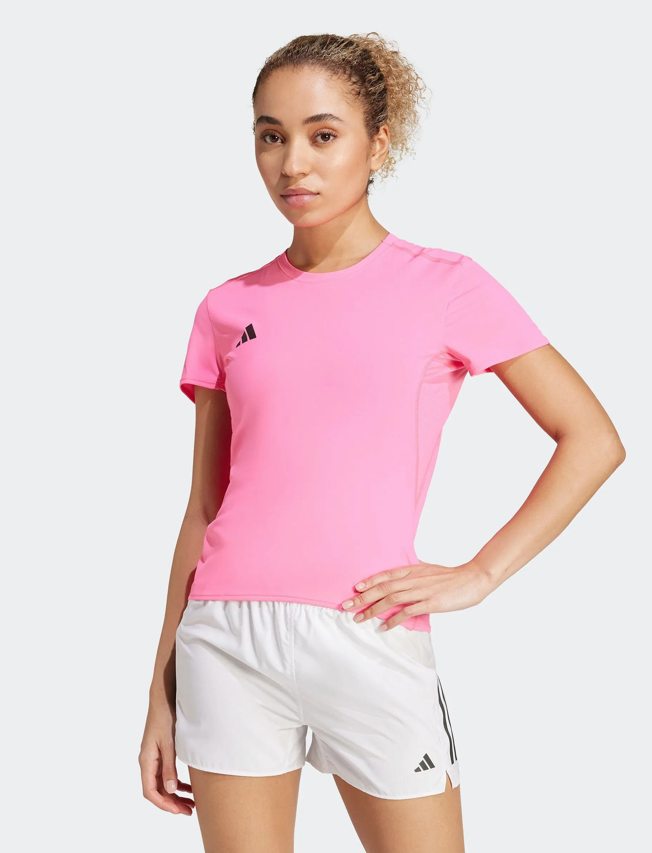adidas Performance Adizero E Tee, XXL, Pink, Sports Overdele & T-shirts > Sport T-shirts, Dame