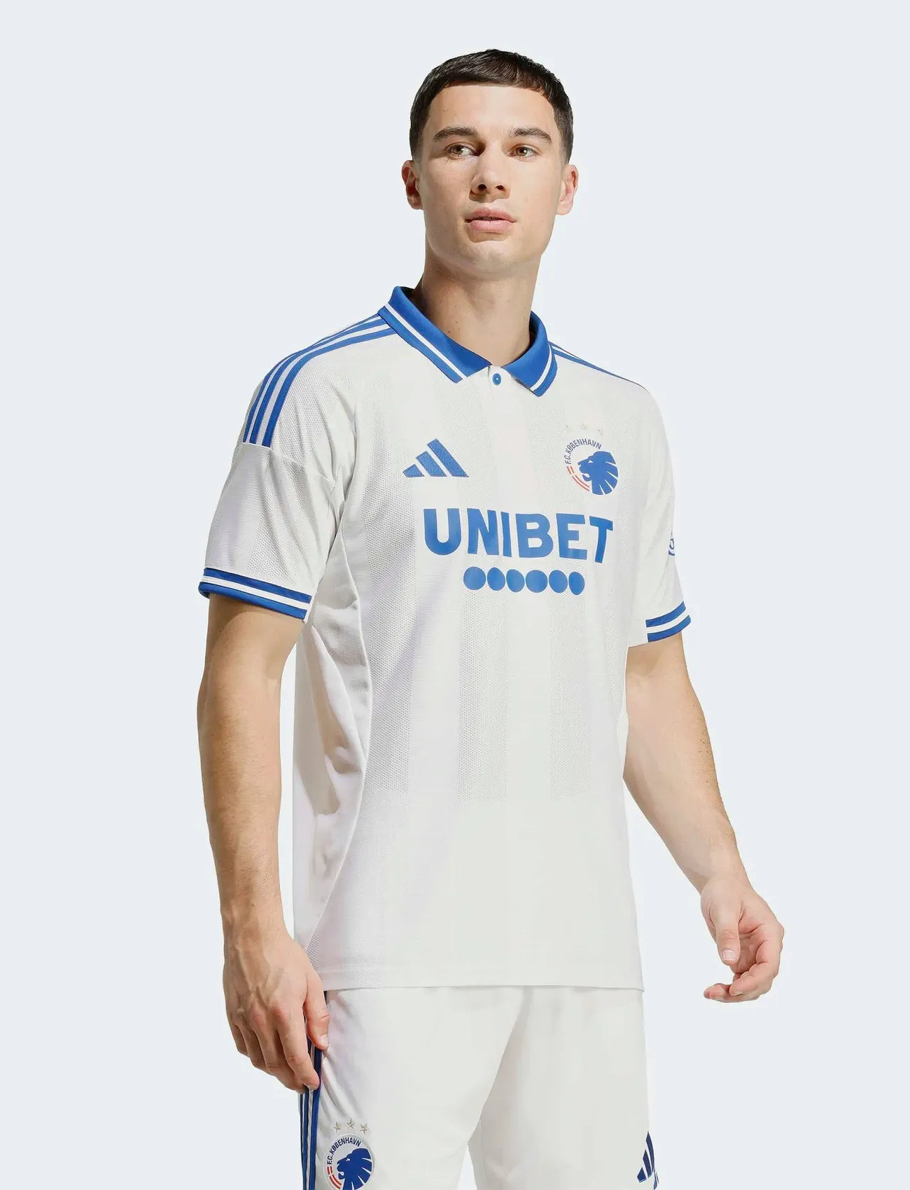 adidas Performance Fck H Jsy, L, White, Sport Overdele > Sport Football Shirts, Herre