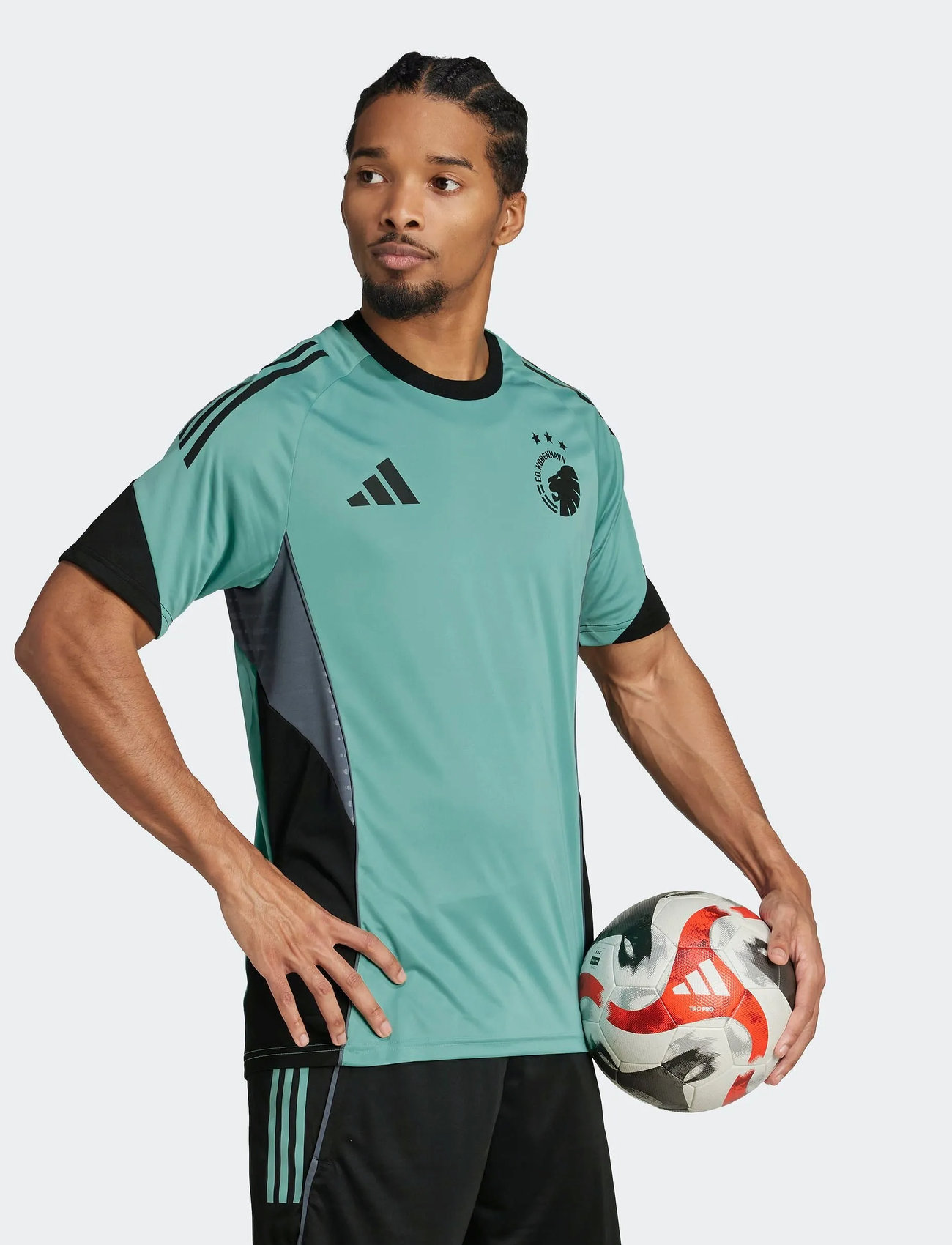adidas Performance Fck Tr Jsy, XL, Blue, Sport Overdele > Sport Football Shirts, Herre