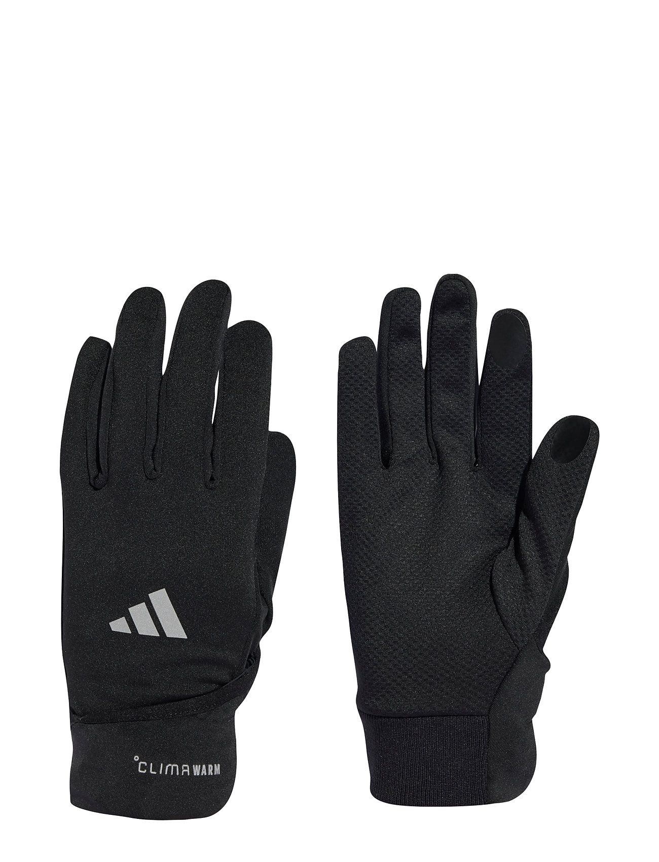 adidas Performance Run Glove Conv., XL, Black, Sport Gloves > Sport Finger Gloves, Dame
