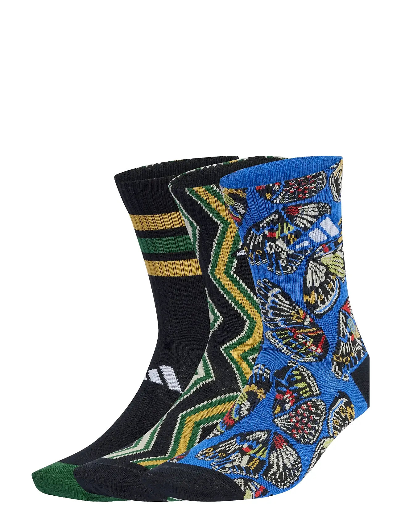adidas Performance W Farm 3Pp, 37-39, Multi/patterned, Sport Clothing > Sport Socks, Dame