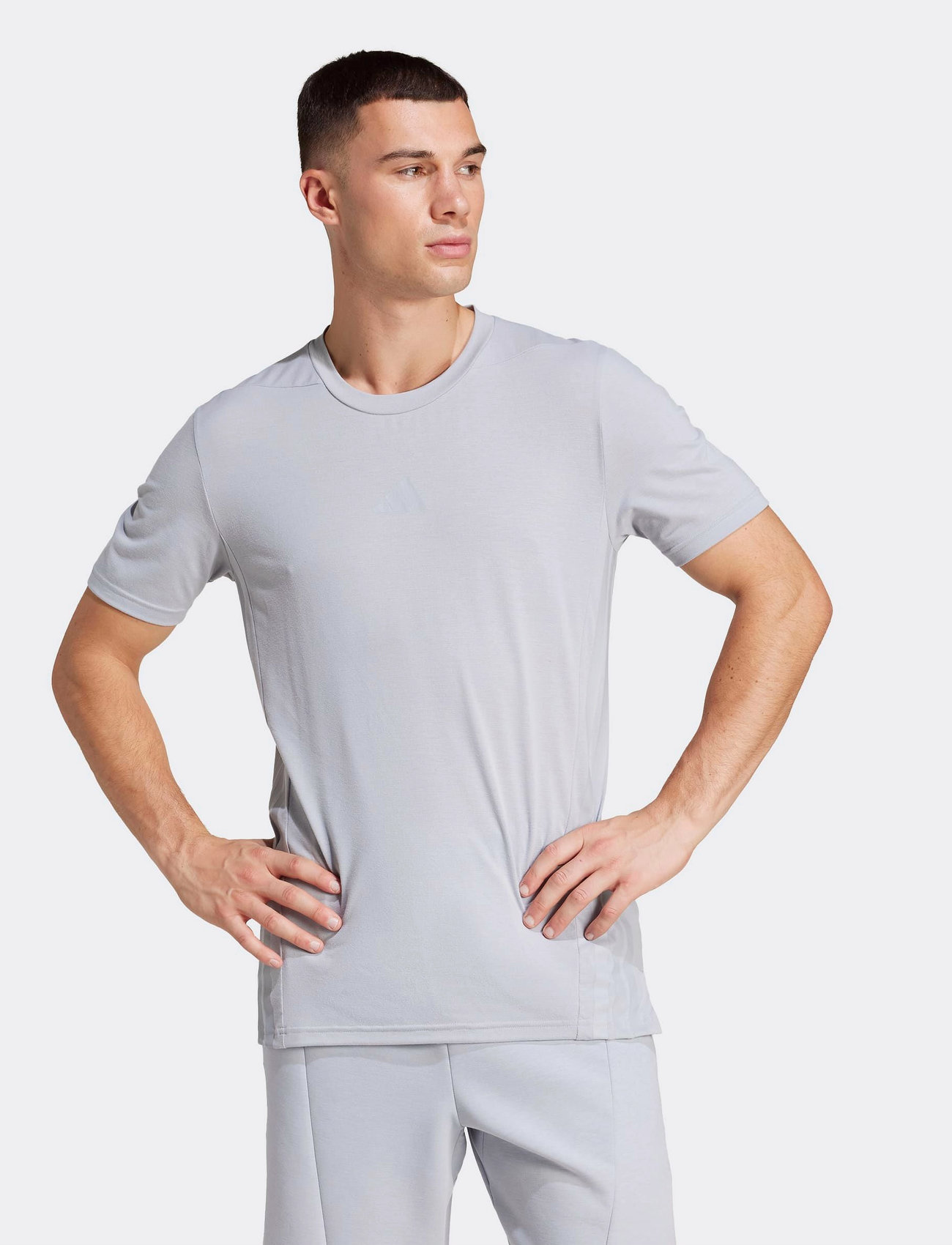 adidas Performance D4T 3S Tee, 3XL, Grey, Sport Overdele > Sport T-shirts, Herre