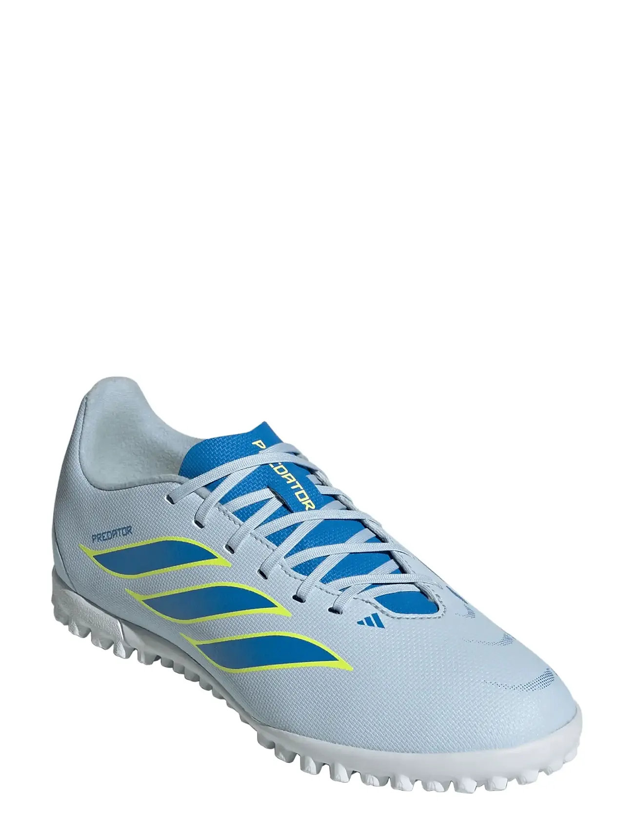 Predator Club Tf Ice Cold Precision - Crystal Sky/ray Blue/gul Barn - Turf (Tf), størrelse 38⅔