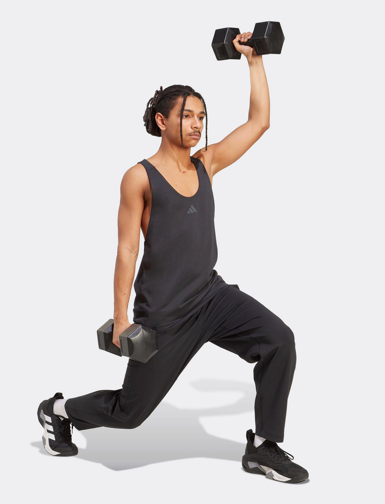 adidas Performance Primelift Str, M, Black, Sport Overdele > Sport Tank Overdele, Herre
