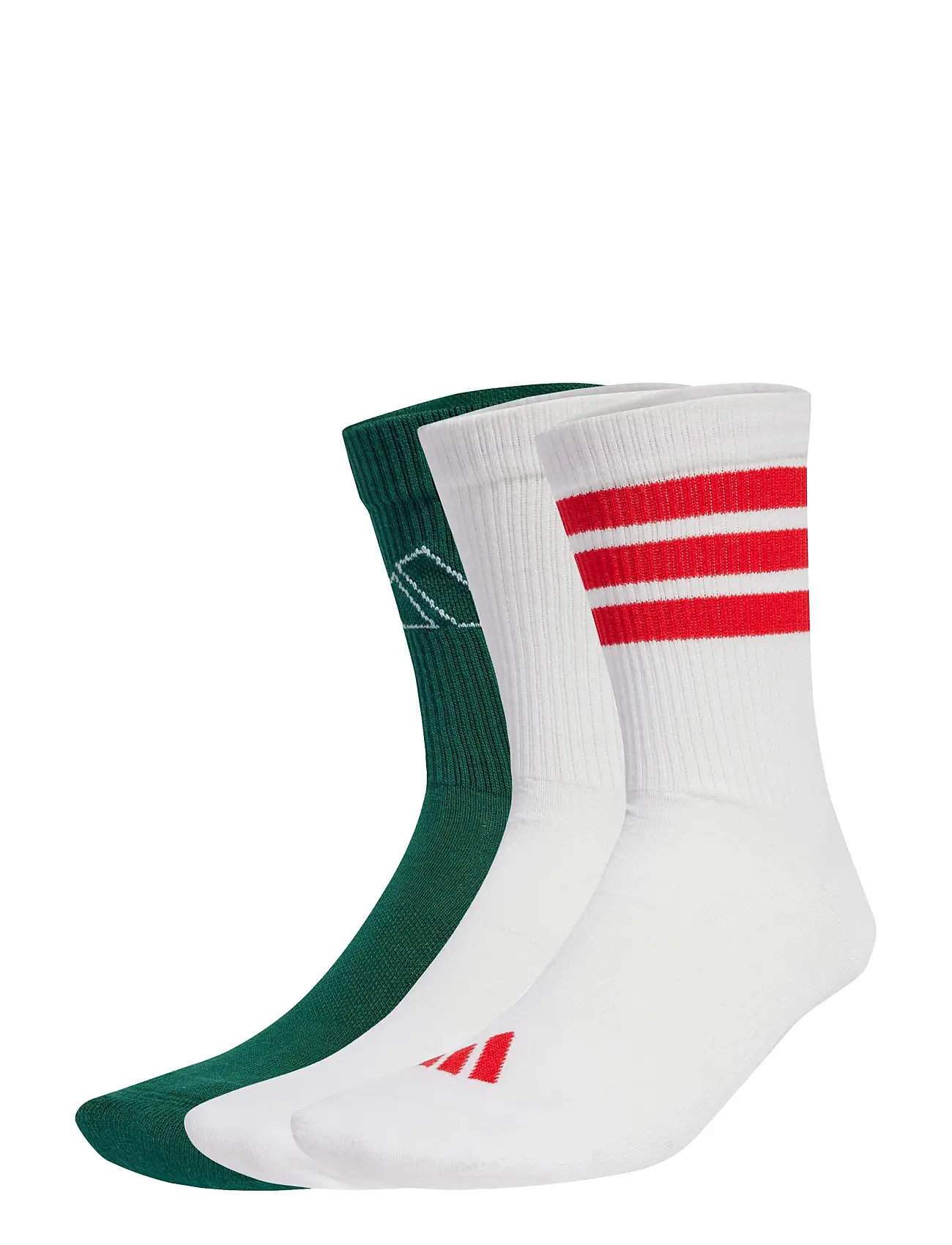 ADIDAS PERFORMANCE Logo Pack 3Pp Patterned - 40-42 - Damen