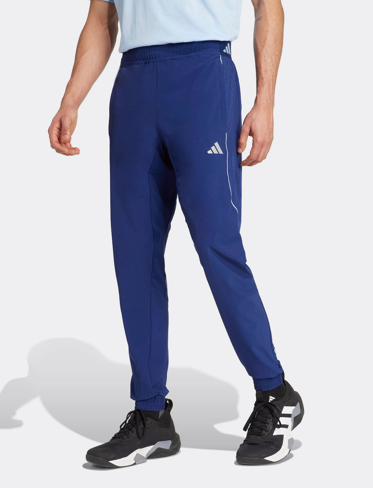 adidas Performance Tech App S-Pant, XL, Blue, Sport Pants > Sport Training Pants, Herre