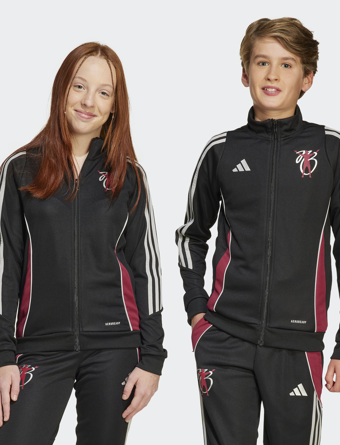 adidas Performance Jb Tiro Jkt Y, 164, Black, Sweatshirts & Hættetrøjer > Sweatshirts, Børn