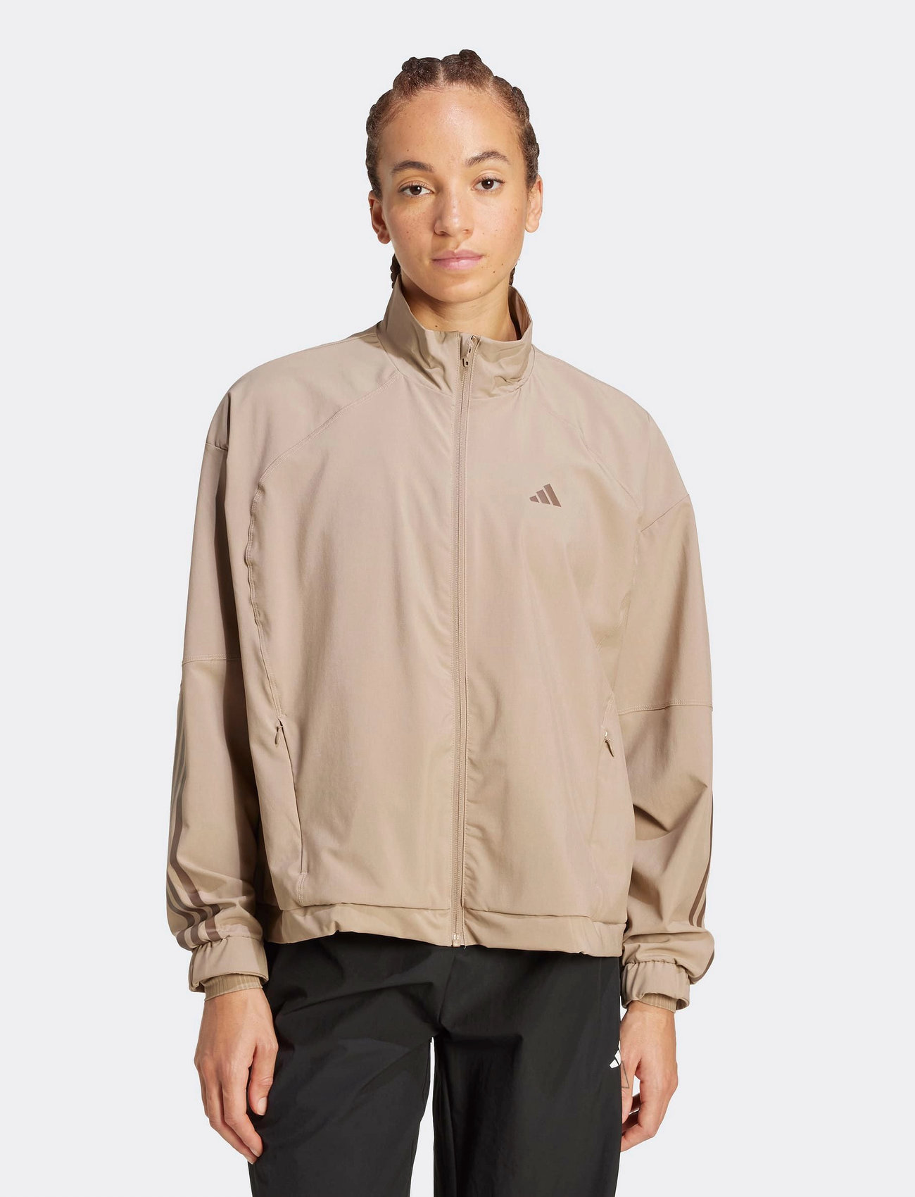 adidas Performance Hyglm Windb S, XS, Beige, Sport Jackets > Sport Training Jackets, Dame