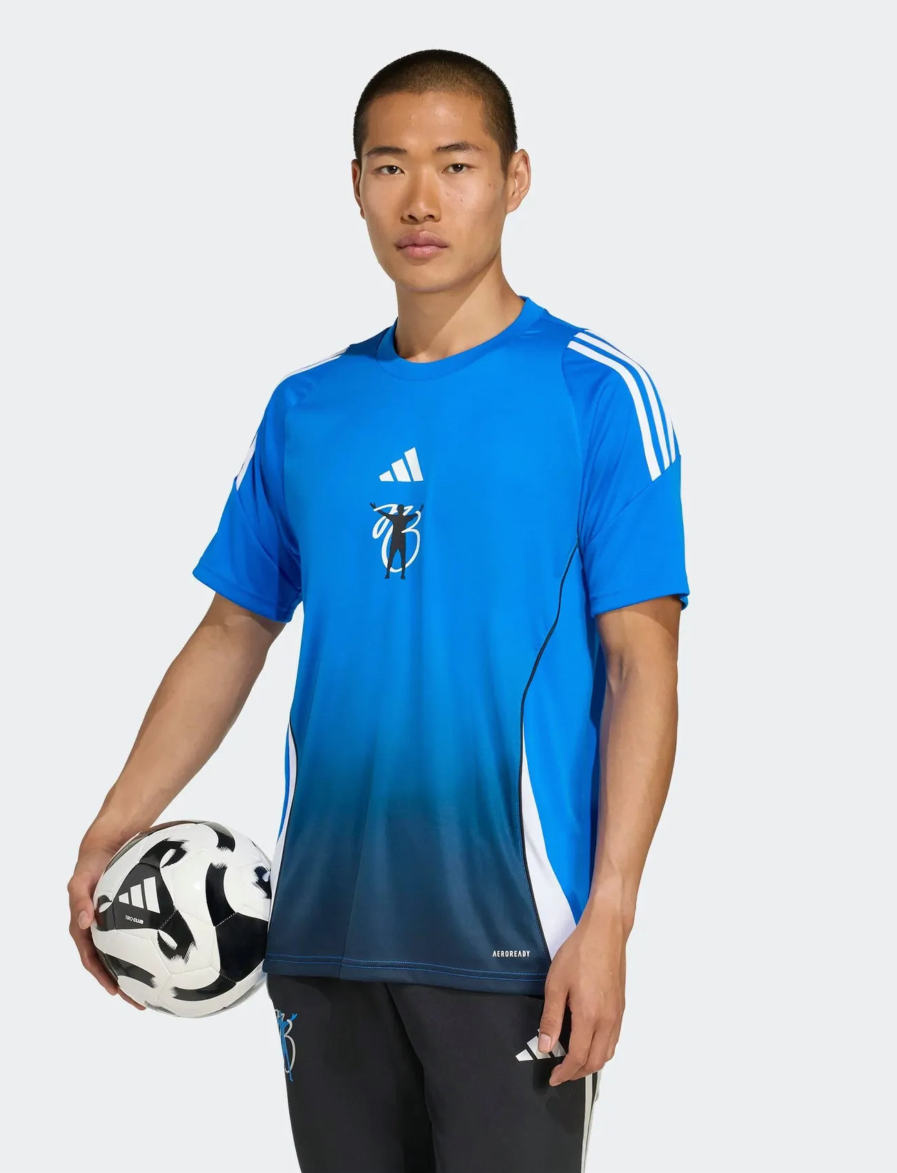 adidas Performance Jb Tr Jsy, XXL, Blue, Sport Overdele > Sport Football Shirts, Herre