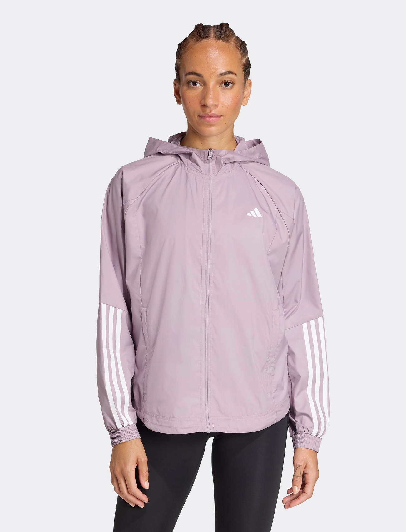 adidas Performance Hyglm Windb, XS, Purple, Sport Jackets > Sport Training Jackets, Dame