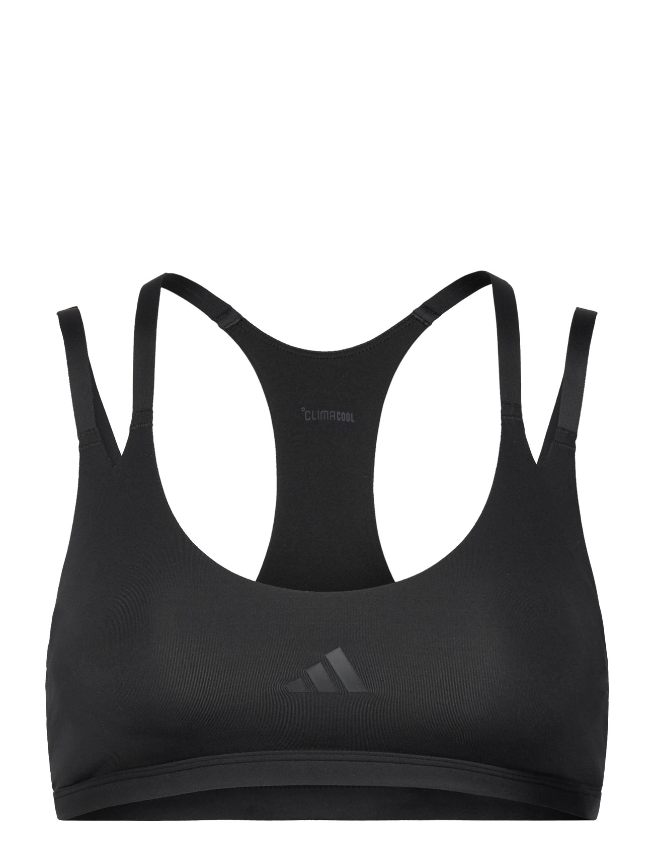 adidas Performance Opt Strp Ls Bra, L, Black