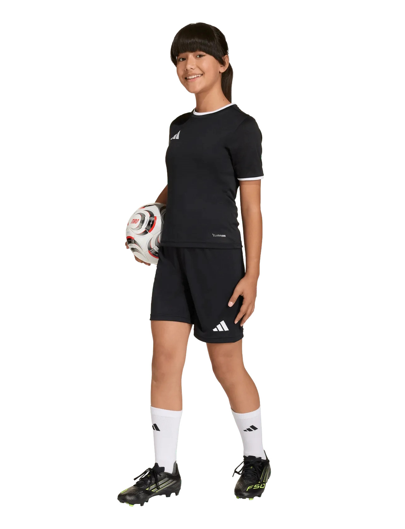 adidas Performance Ent26 Sho Y, 164, Black, Shorts > Sportsshorts, Børn