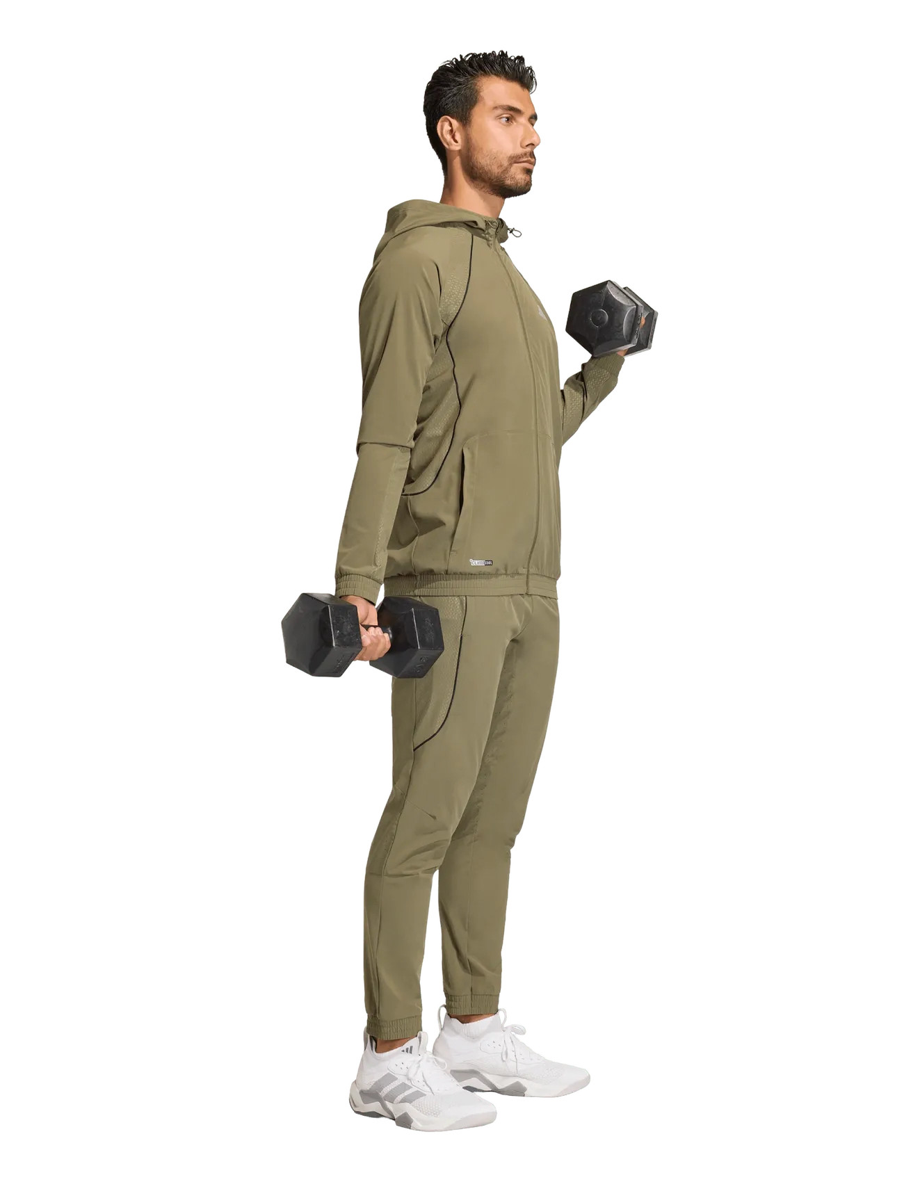 adidas Performance Tech App S-Pant, XL, Khaki green, Sport Pants > Sport Training Pants, Herre