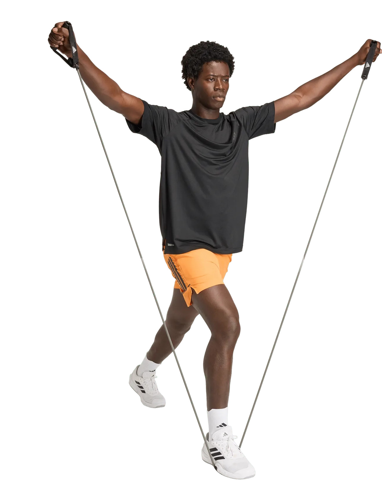 adidas Performance Techess Tee, XS, Black, Sport Overdele > Sport T-shirts, Herre