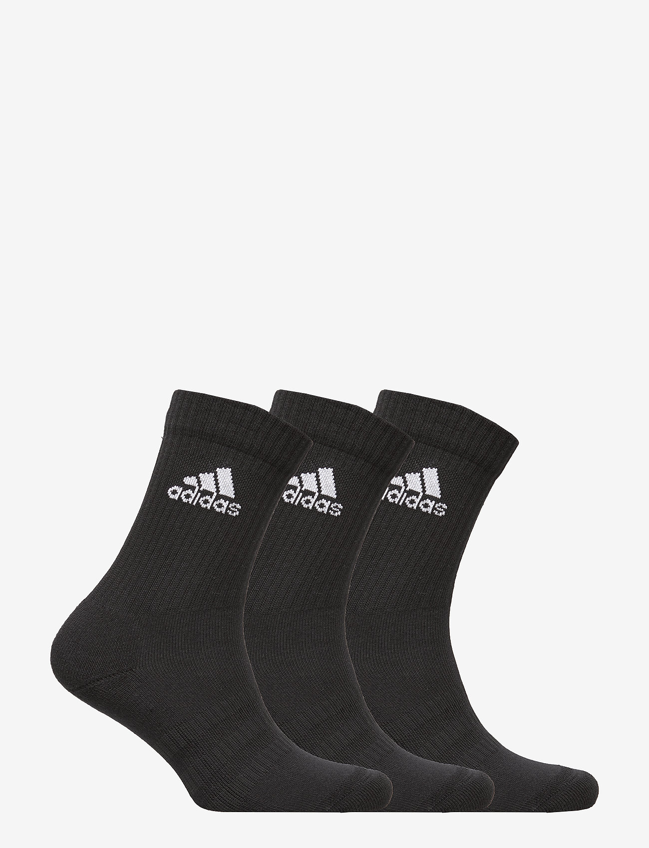 adidas Performance - Cushioned Crew Socks 3 Pairs - sokker - black - 1