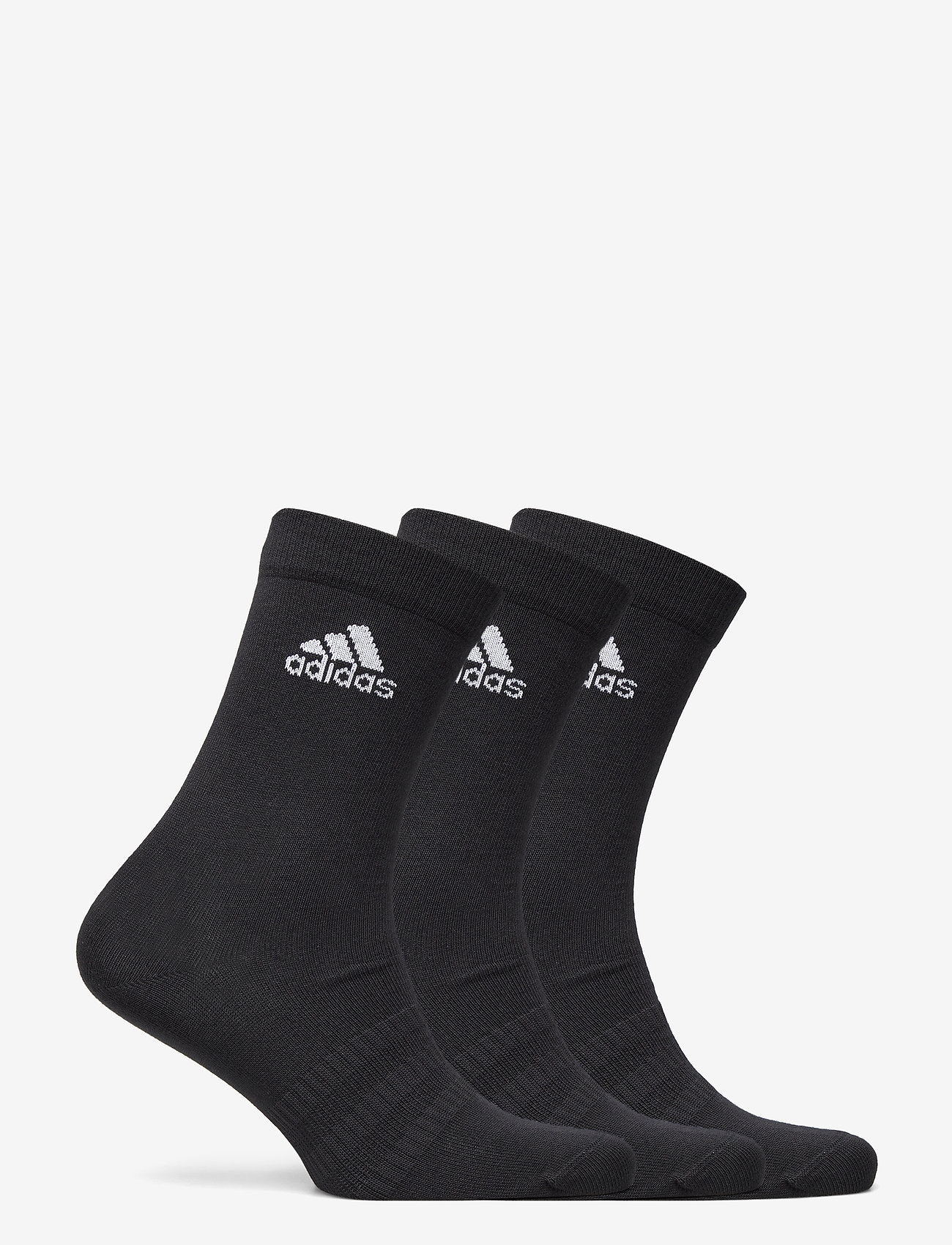 adidas Performance - Crew Socks 3 Pairs - vanliga strumpor - black/black/black - 1