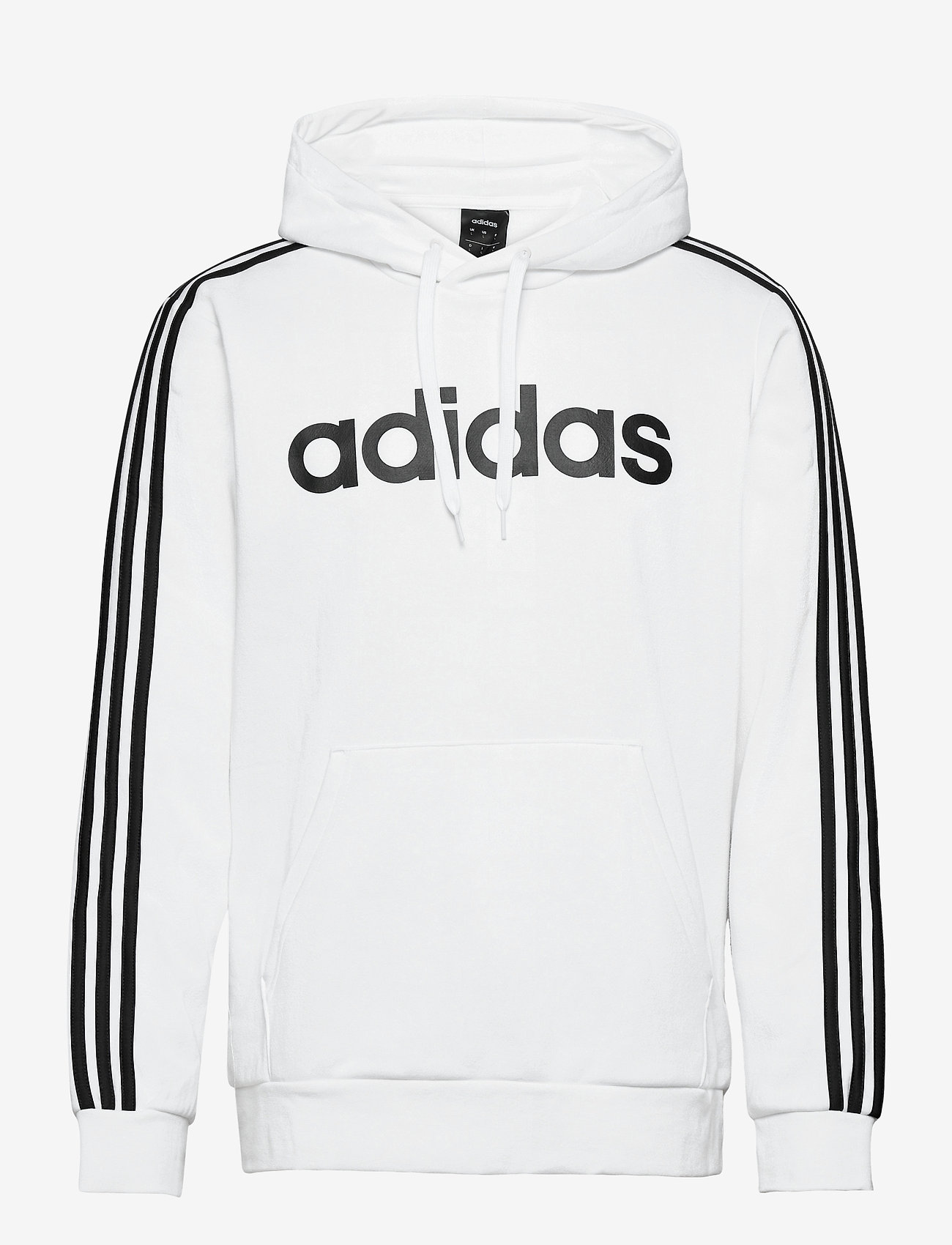 Adidas Performance Essentials 3 Stripes Pullover Hoodie Whiteblack 46320 Kr 0105