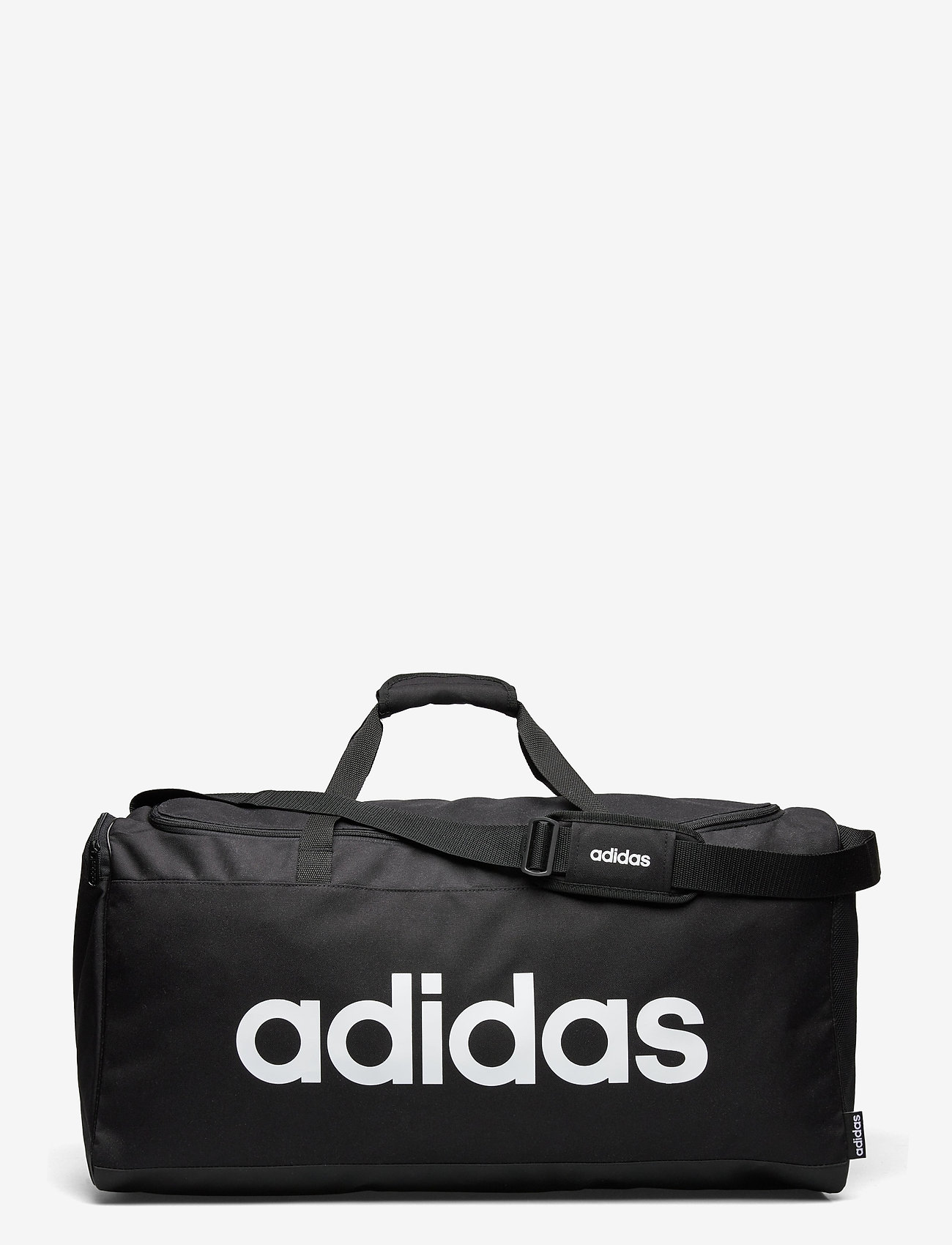 linear logo duffel bag