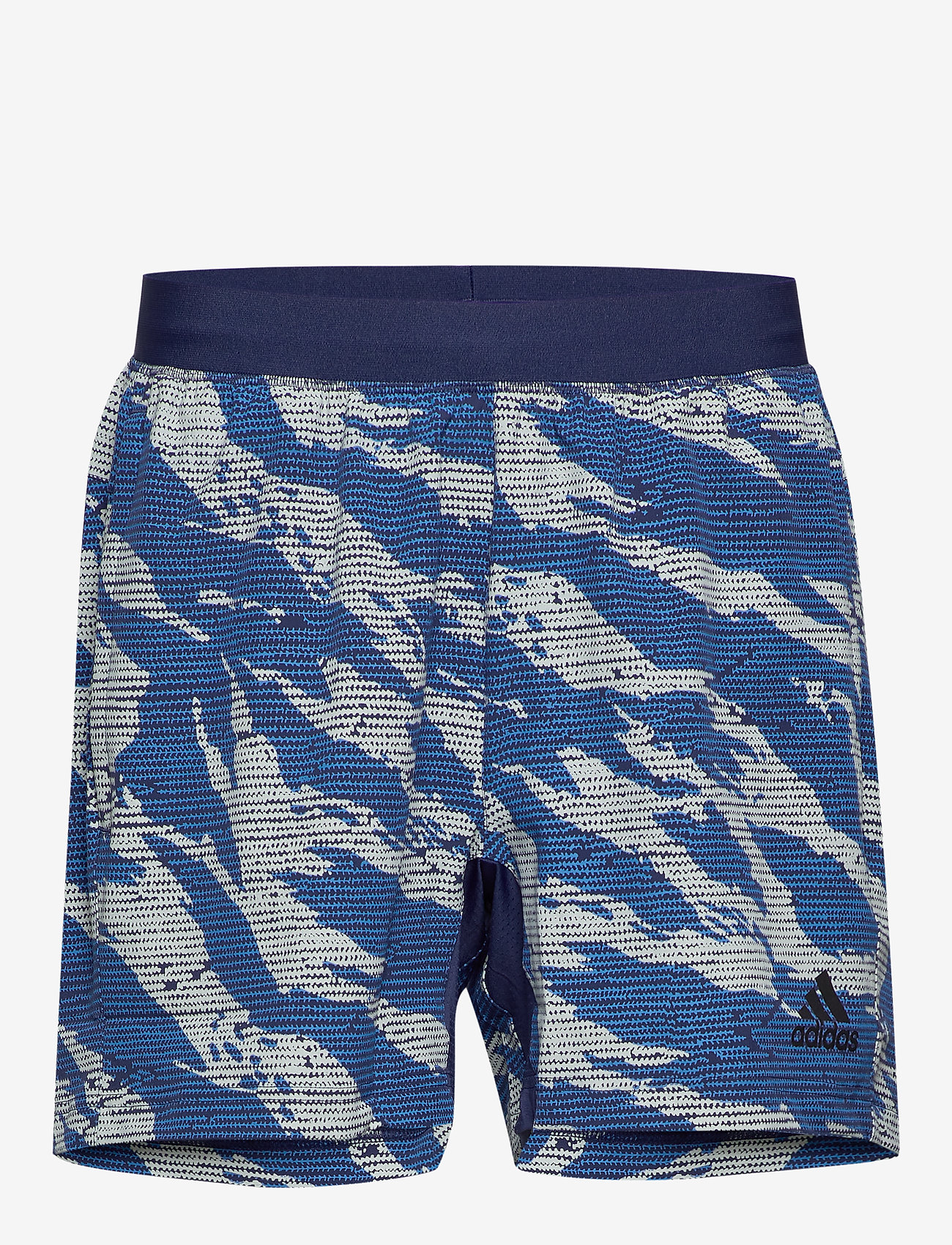 blue camo adidas shorts