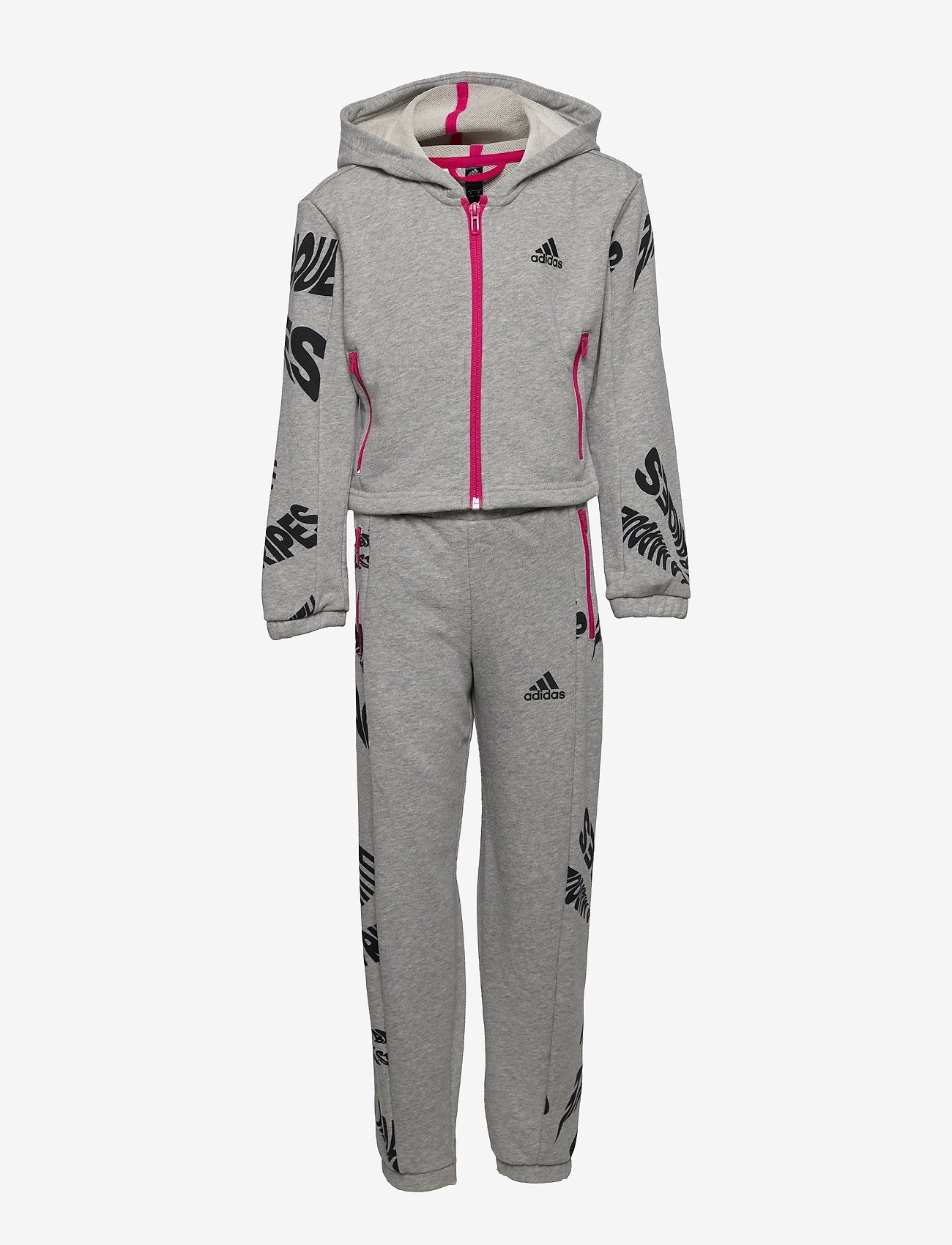Adidas Performance Hooded Track Suit W Tracksuits