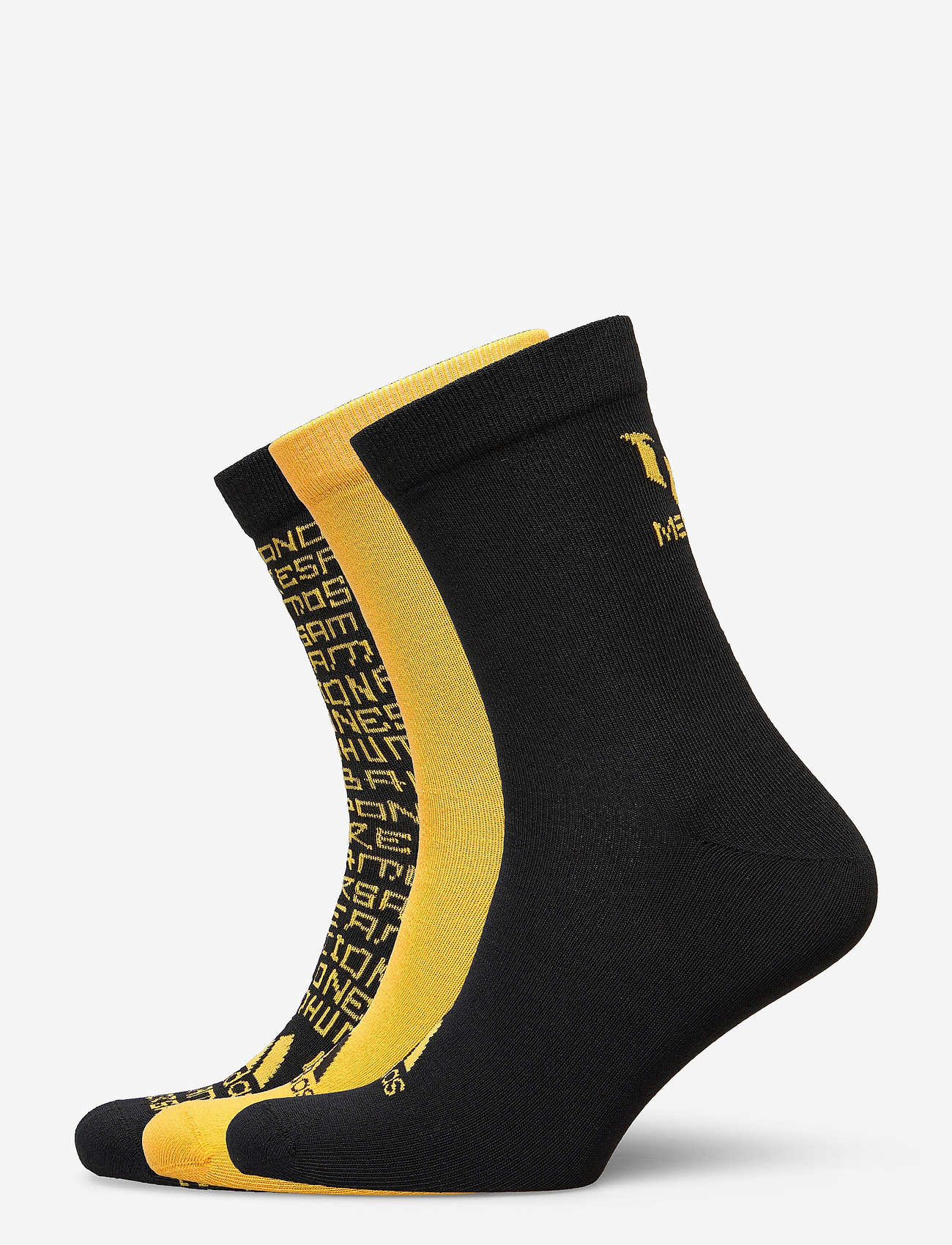 adidas Performance - X Messi Socks 3 Pairs - sokker & undertøy - sesogo/clblue/black - 0