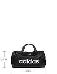 adidas Performance - Essentials Logo Duffel Bag Medium - black/white - 5