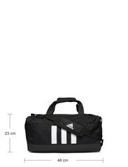 adidas Performance - Essentials 3-Stripes Duffel Bag Small - black/white - 5