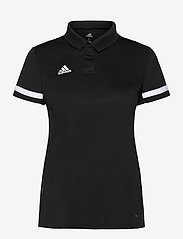 adidas Performance - Team 19 Polo Shirt W - voetbalshirts - black/white - 0