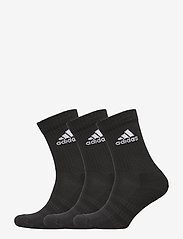 adidas Performance - Cushioned Crew Socks 3 Pairs - sokker - black - 0