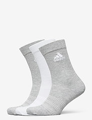 Crew Socks 3 Pairs - MGREYH/WHITE/BLACK