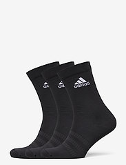 adidas Performance - Crew Socks 3 Pairs - vanliga strumpor - black/black/black - 0