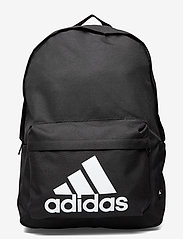 Classic Badge of Sport Backpack - BLACK/BLACK/WHITE