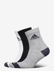 Socks 3 Pairs - BLACK/WHITE/MGREYH