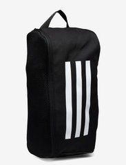 adidas Performance - 3-Stripes Shoe Bag - träningsväskor - black/black/white - 2