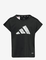 adidas Performance - AEROREADY Training Graphic Tee - kortermede t-skjorter - black/white/gretwo - 0