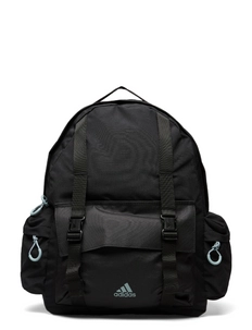plain black adidas backpack